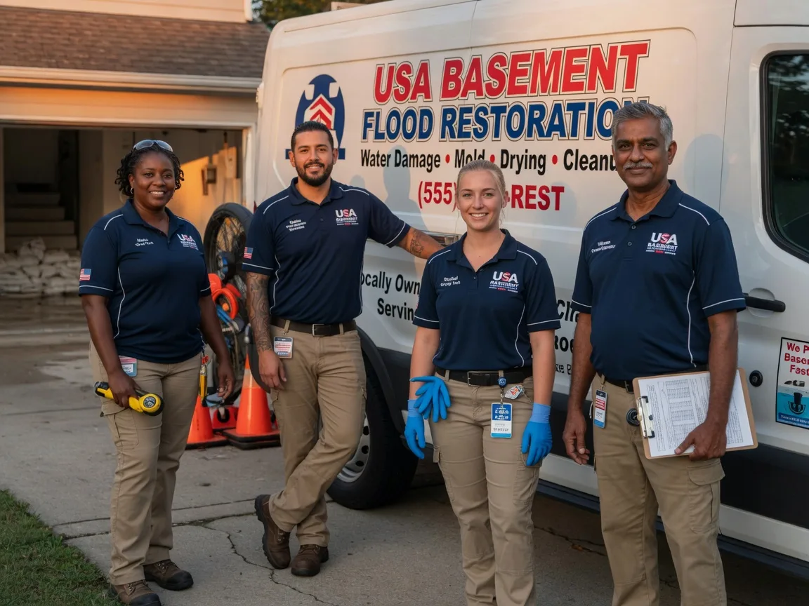 Basement Flood Cleanup company in O Brien, TX